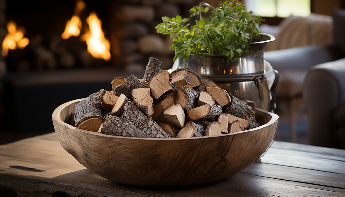 Les rondins de bois : un accessoire décoratif irrésistible