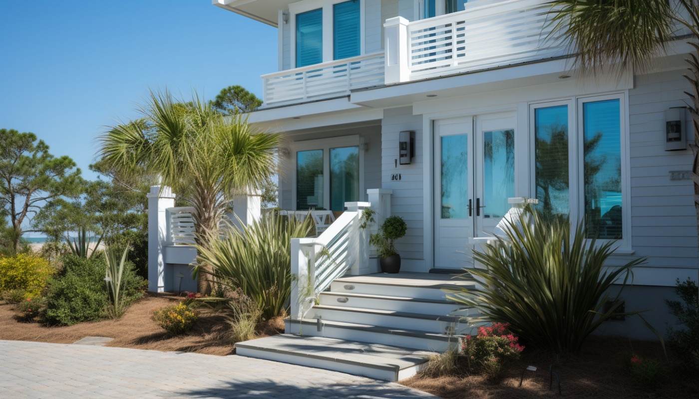 Une maison sécurisée avec une alarme Atlantic's